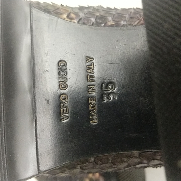 Genuine Snakeskin boots size 35 - Picture 7 of 10